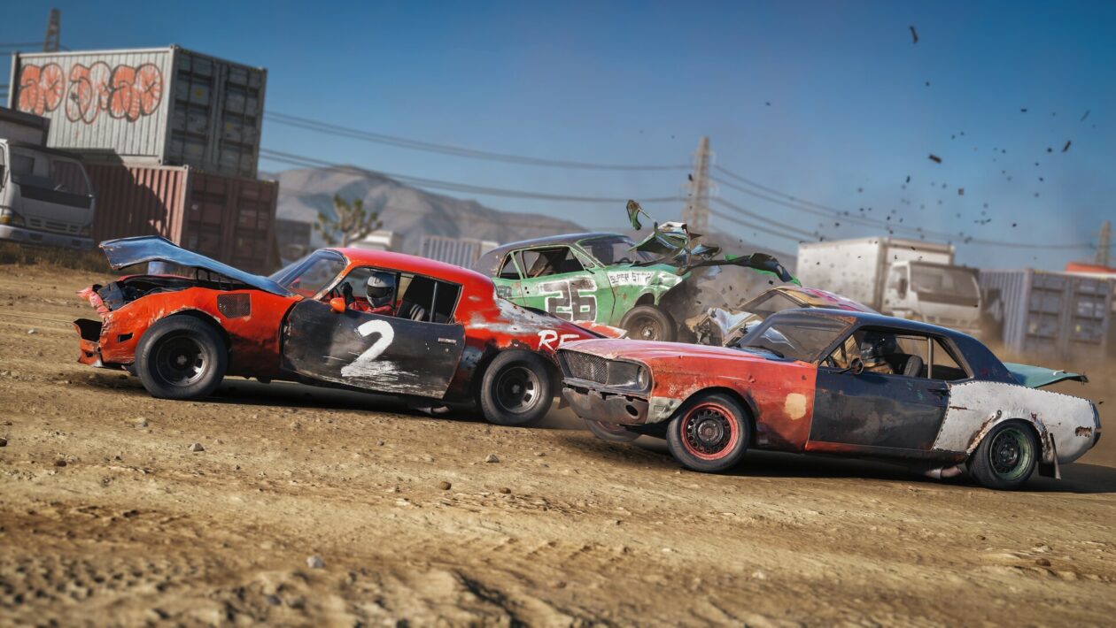 Wreckfest 2，THQ Nordic，Wreckfest 2将于3月开始