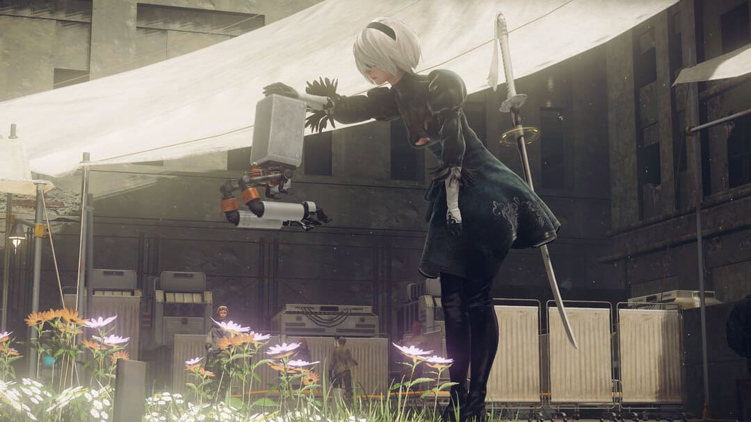 Nier：Automata，是有史以来最好的单人游戏之一的屏幕截图