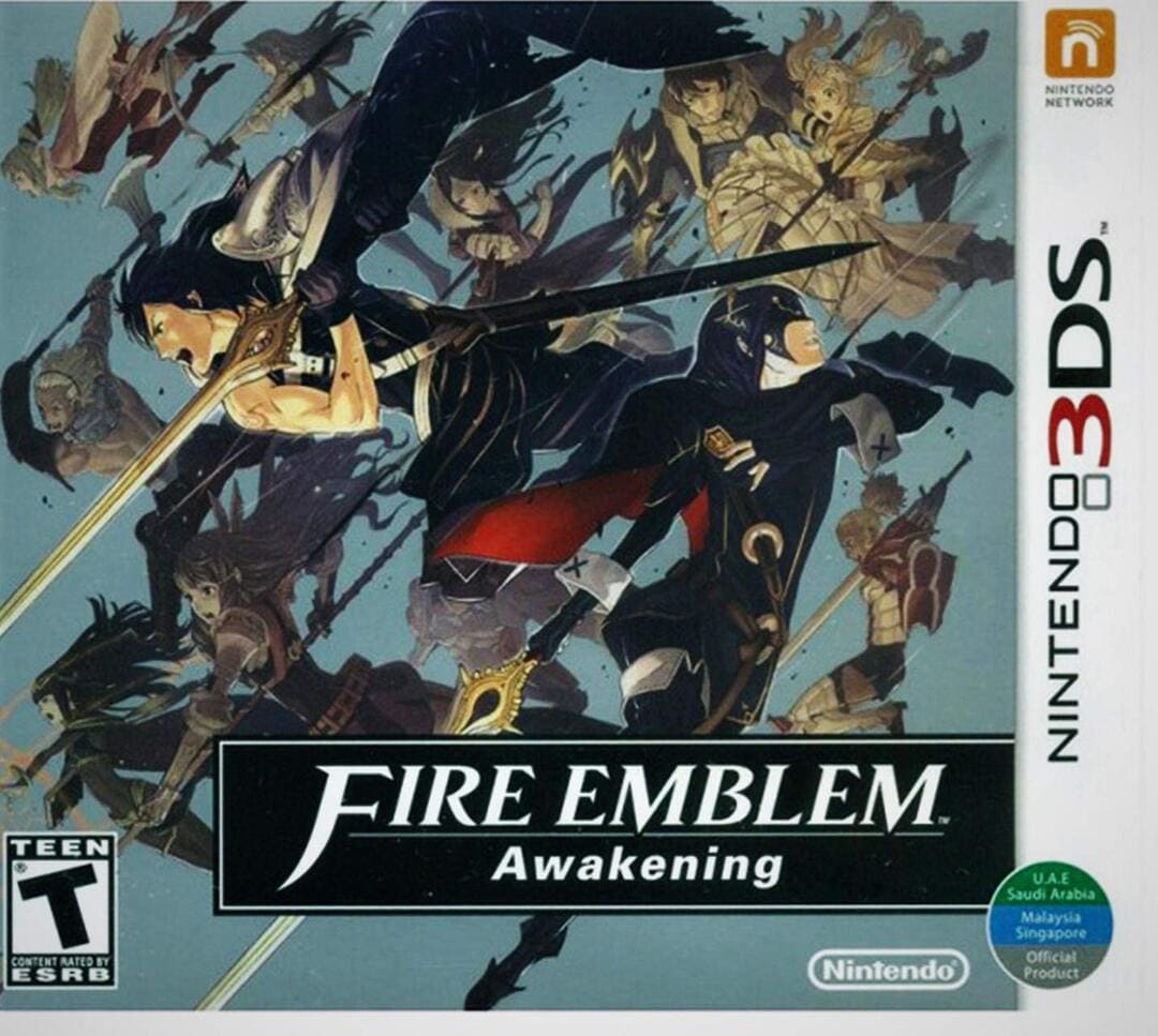 Fire Emblem游戏的盒子封面：觉醒，仍然可用的最好的3DS游戏之一