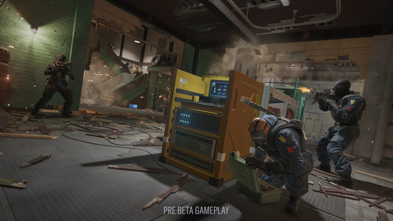 汤姆·克兰西（Tom Clancy）的《彩虹六围攻》（Ubisoft）