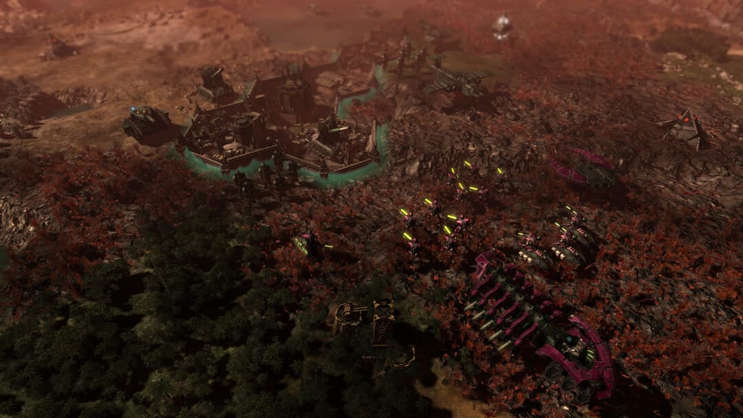 Warhammer 40,000的屏幕截图：Gladius-战争遗物