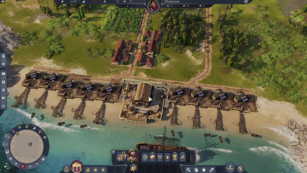 Anno 117：Pax Romana，Ubisoft，我们玩了3个小时Anno 117：Pax Romana