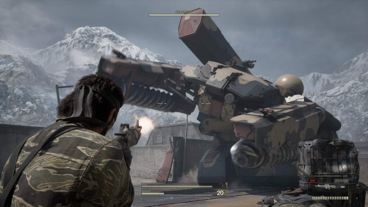 金属齿轮固体δ：蛇食者，konami，看新的介绍性电影MGS3