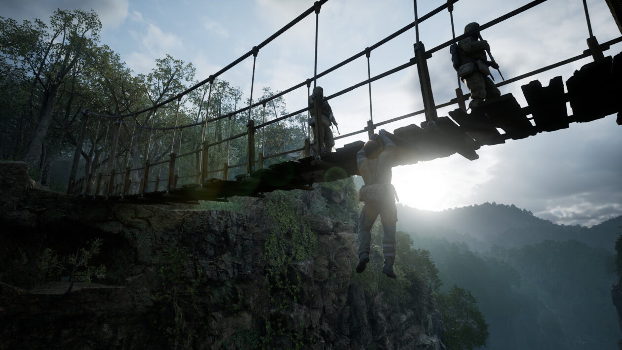 金属齿轮固体δ：蛇食者，konami，看新的介绍性电影MGS3