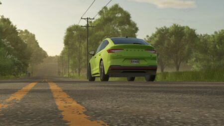 Farming Simulator 25, Giants Software, Do Farming Simulator dorazila Škoda Enyaq Coupé RS iV