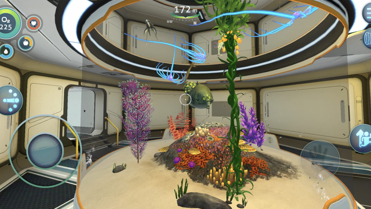 Subnautica正在前进手机和片剂
