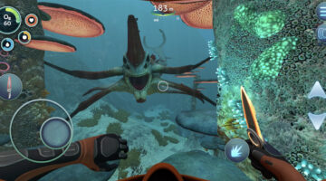 Subnautica正在前进手机和片剂
