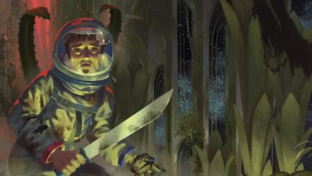 Dandelion Void, Daleko od Země požírá vesmírnou loď smrtící džungle