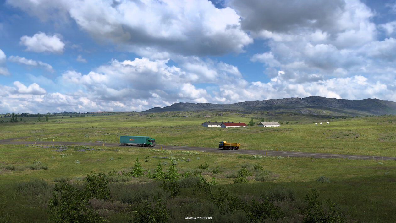 Euro Truck Simulator 2，SCS软件，SCS软件吸引了冰岛
