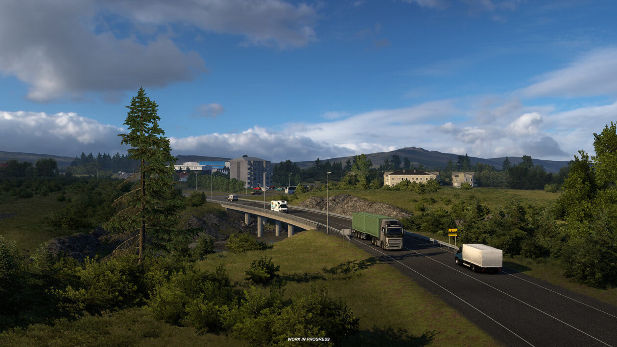 Euro Truck Simulator 2，SCS软件，SCS软件吸引了冰岛