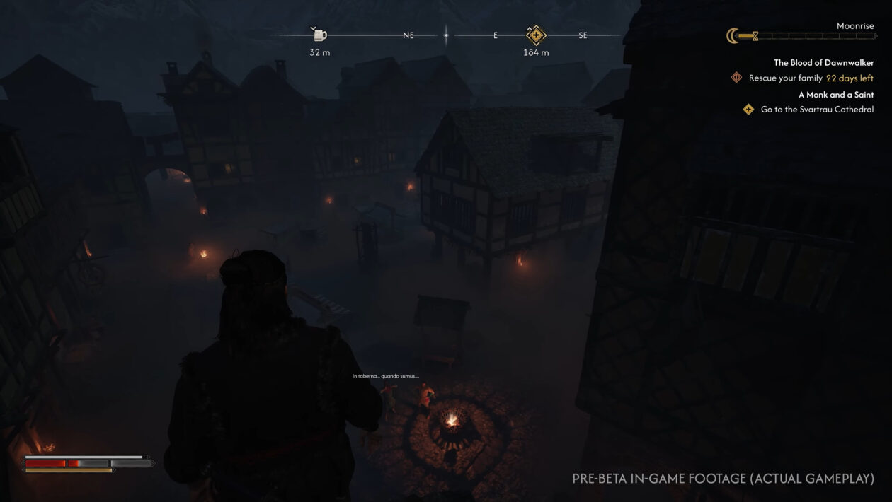 Dawnwalker，Bandai Namco Entertainment的血，Dawnwalker SeChlubíGameplayem的鲜血