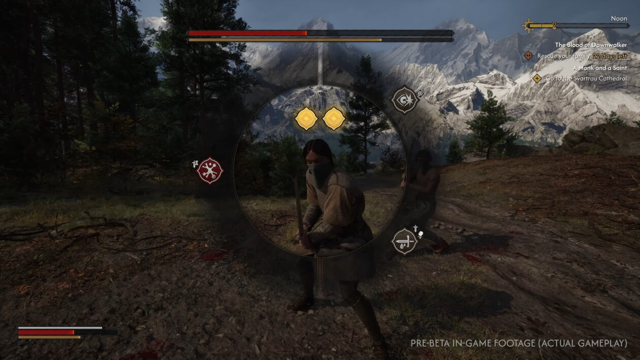 Dawnwalker，Bandai Namco Entertainment的血，Dawnwalker SeChlubíGameplayem的鲜血