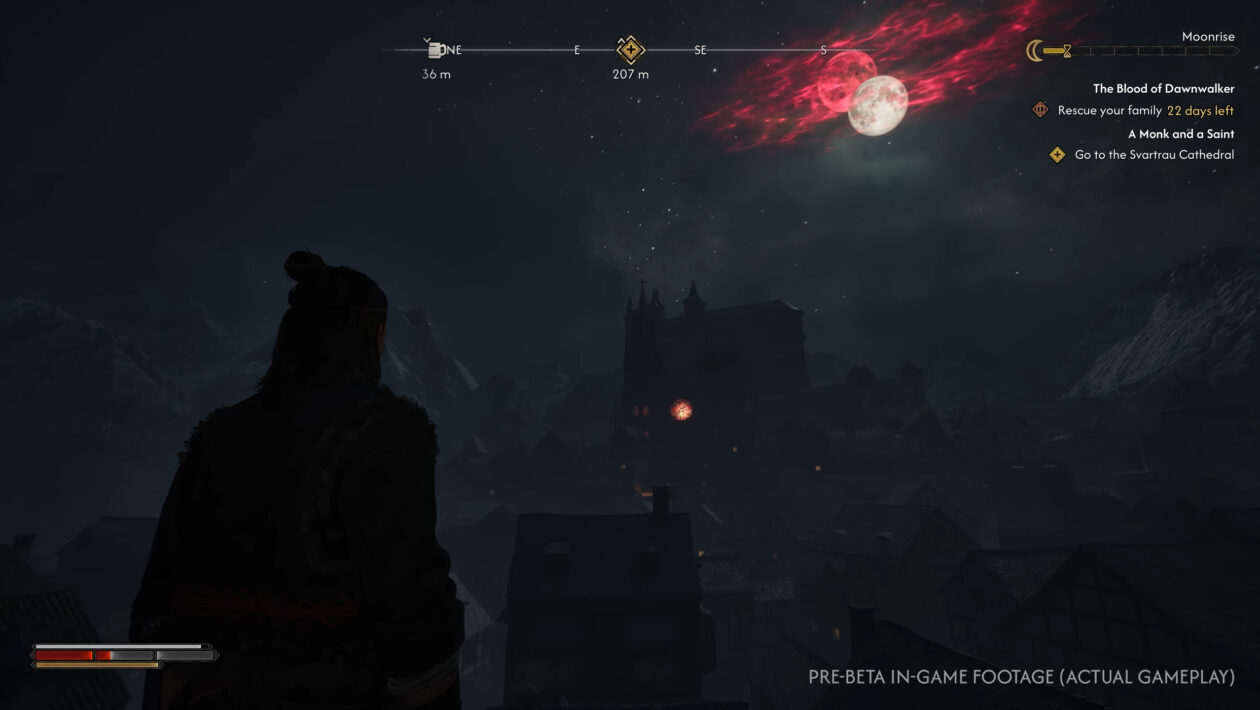 Dawnwalker，Bandai Namco Entertainment的血，Dawnwalker SeChlubíGameplayem的鲜血