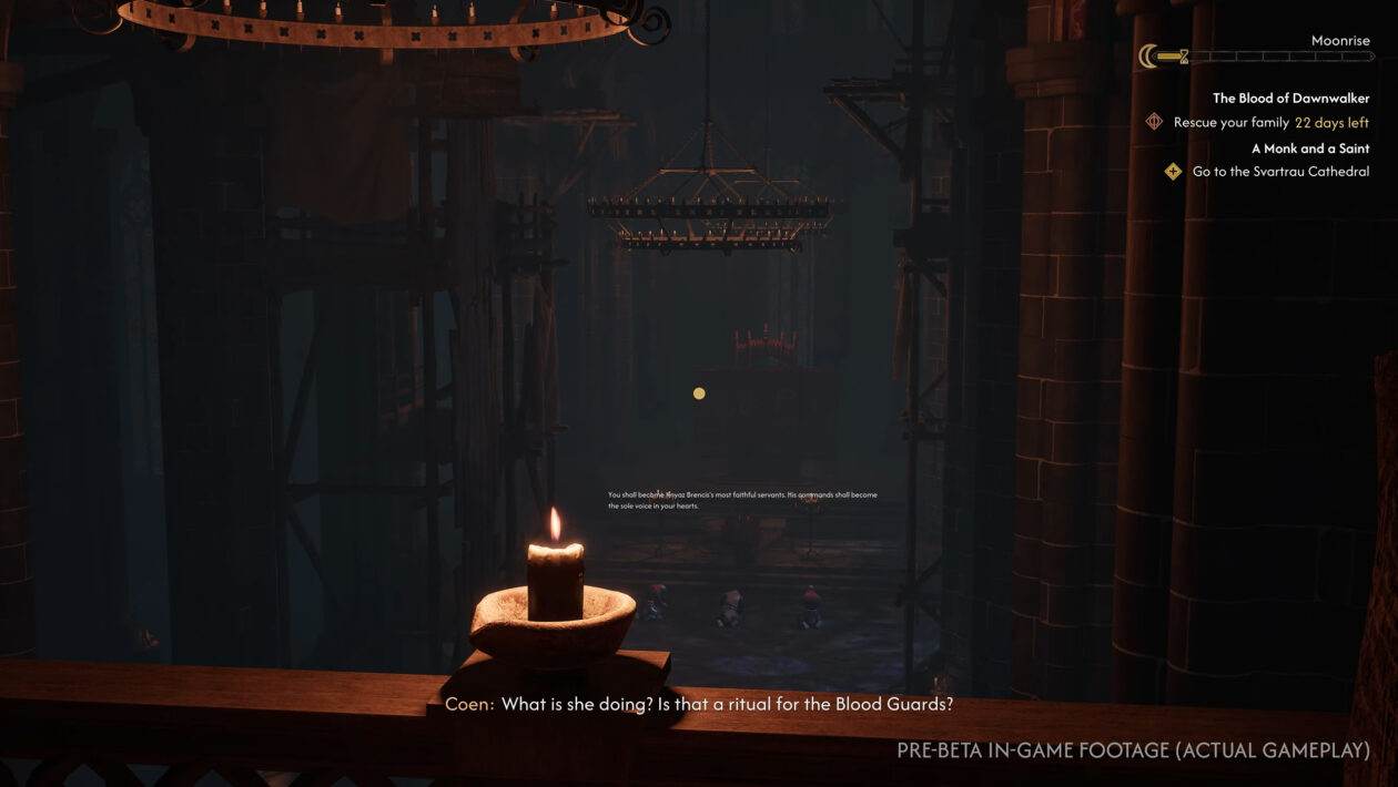 Dawnwalker，Bandai Namco Entertainment的血，Dawnwalker SeChlubíGameplayem的鲜血