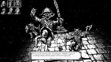 手绘黑白RPG就像动画D＆D