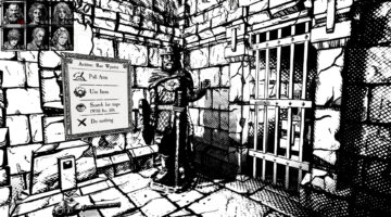 手绘黑白RPG就像动画D＆D