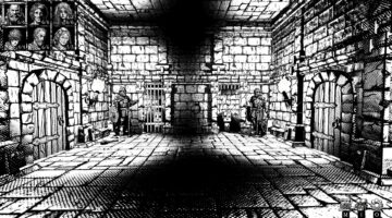 手绘黑白RPG就像动画D＆D