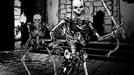 Ručně kreslené černobílé RPG je jako oživlé D&D