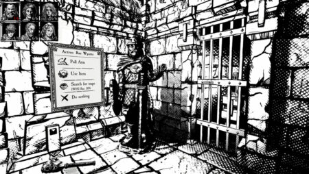 Ručně kreslené černobílé RPG je jako oživlé D&D