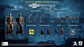 Helldivers 2，Sony Interactive Entertainment，Helldivers 2和Halo正式联手参加了跨界
