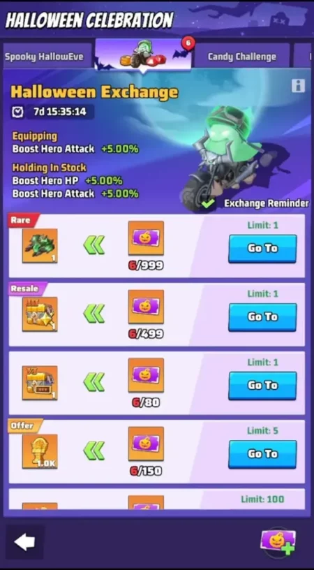 最后的战争：生存万圣节黄金装饰